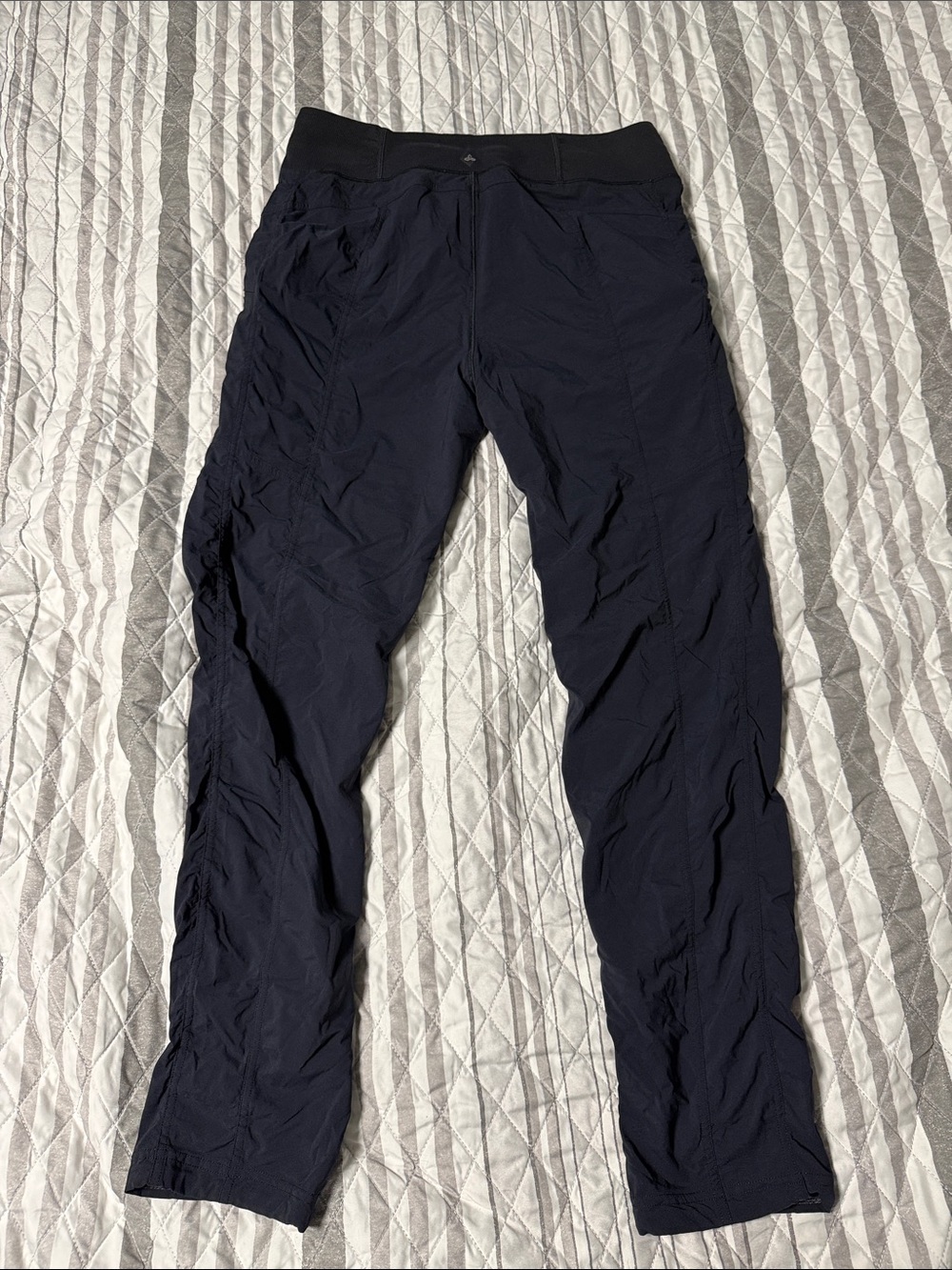 Prana Women's Black Track Pants - Picture 2 of 3